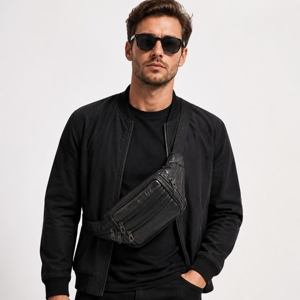 Luxury Multi-Pocket Leather Fa - Luxury Bags Leather review and price